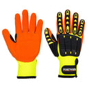 A721 Impact 13 Nitrile Reinforced Palm Glove - Yellow/Orange
