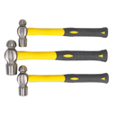 Premier Ball Pein Hammer Set with Fibreglass Shafts 3pc