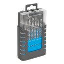 HSS Fully Ground Drill Bit Set 19pc