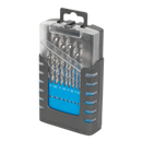 HSS Fully Ground Drill Bit Set 19pc