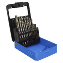 HSS Fully Ground Drill Bit Set 19pc