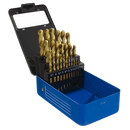 HSS Fully Ground Drill Bit Set 25pc - DIN 338