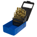 HSS Fully Ground Drill Bit Set 25pc - DIN 338