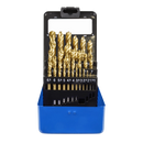 HSS Fully Ground Drill Bit Set 25pc - DIN 338