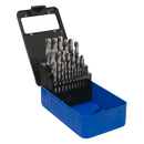 HSS Fully Ground Drill Bit Set 25pc