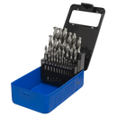 HSS Fully Ground Drill Bit Set 25pc