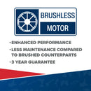 Premier SV20 Series 115mm Brushless Cordless Angle Grinder 20V - Body Only