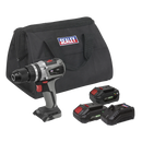 Premier SV20 Series 13mm Brushless Cordless Combi Drill Kit 20V - 2 Batteries