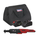 SV20 Series 3/8"Sq Drive Cordless Ratchet Wrench Kit 60Nm 20V 4Ah