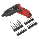 Cordless Screwdriver Set 3.6V 26pc