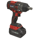 1/2"Sq Drive Cordless Brushless Impact Wrench 18V 4Ah