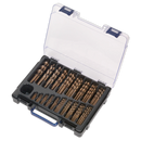 HSS Cobalt Fully Ground Drill Bit Assortment 1-10mm 170pc