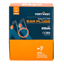 EP23 Easy Fit TPR Ear Plugs (50 Pairs)