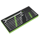 Siegen Combination Ratchet Spanner Set 15pc