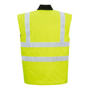 S469 Hi-Vis Reversible Bodywarmer