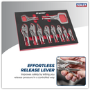 Premier Locking Pliers Set with Foam Tray 10pc