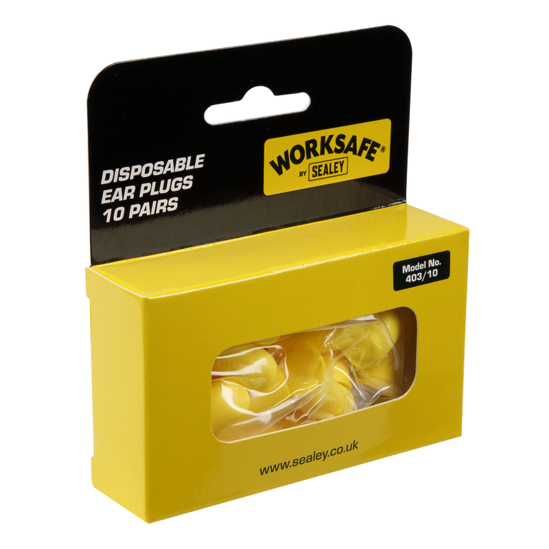 Ear Plugs Disposable - 10 Pairs