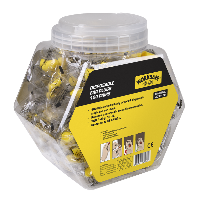 Ear Plugs Dispenser Classic (100 Pairs)