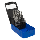 HSS Split Point Fully Ground Drill Bit Set 25pc Metric