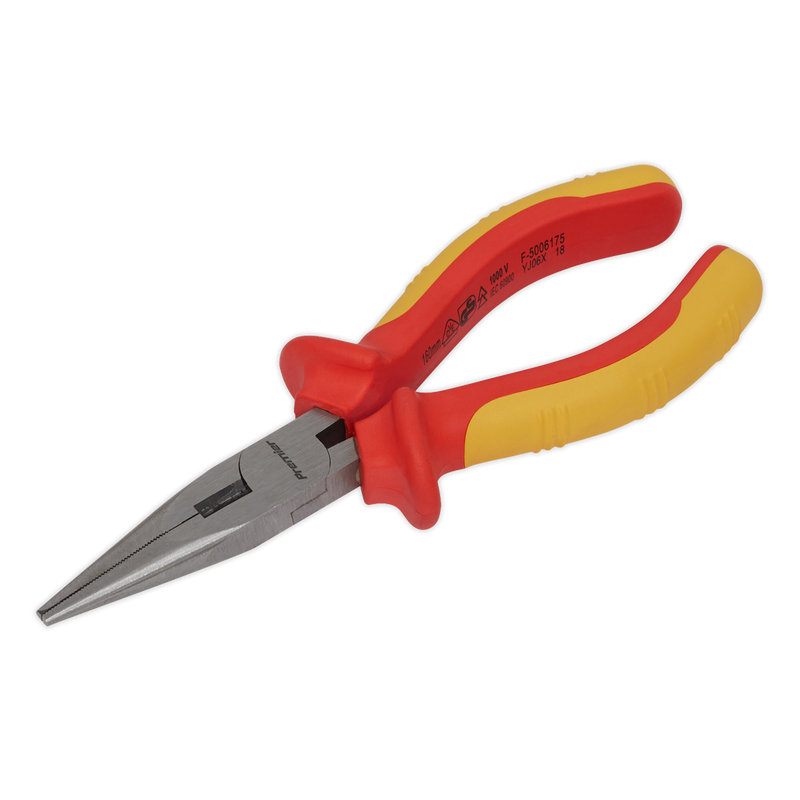 Long Nose Pliers 160mm VDE Approved