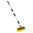 Large Angled Flo-Thru Brush with 1.7m Telescopic Handle