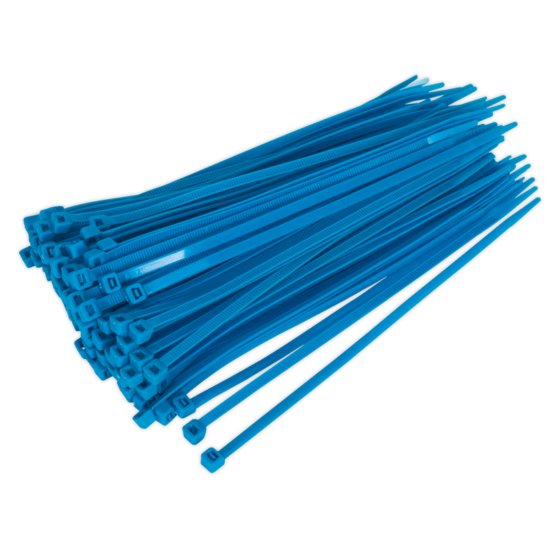 Cable Tie 200 x 4.8mm Blue Pack of 100