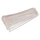 Cable Tie 300 x 4.8mm White Pack of 100