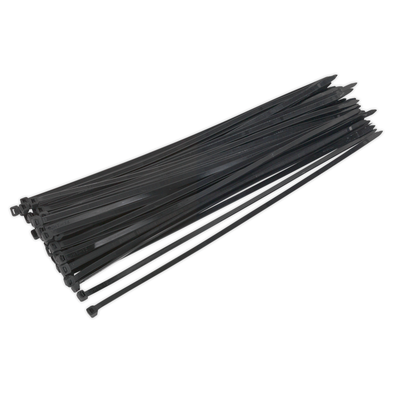 Cable Tie 450 x 7.6mm Black Pack of 50