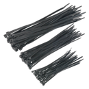 Cable Tie Assortment Black Pack of 75