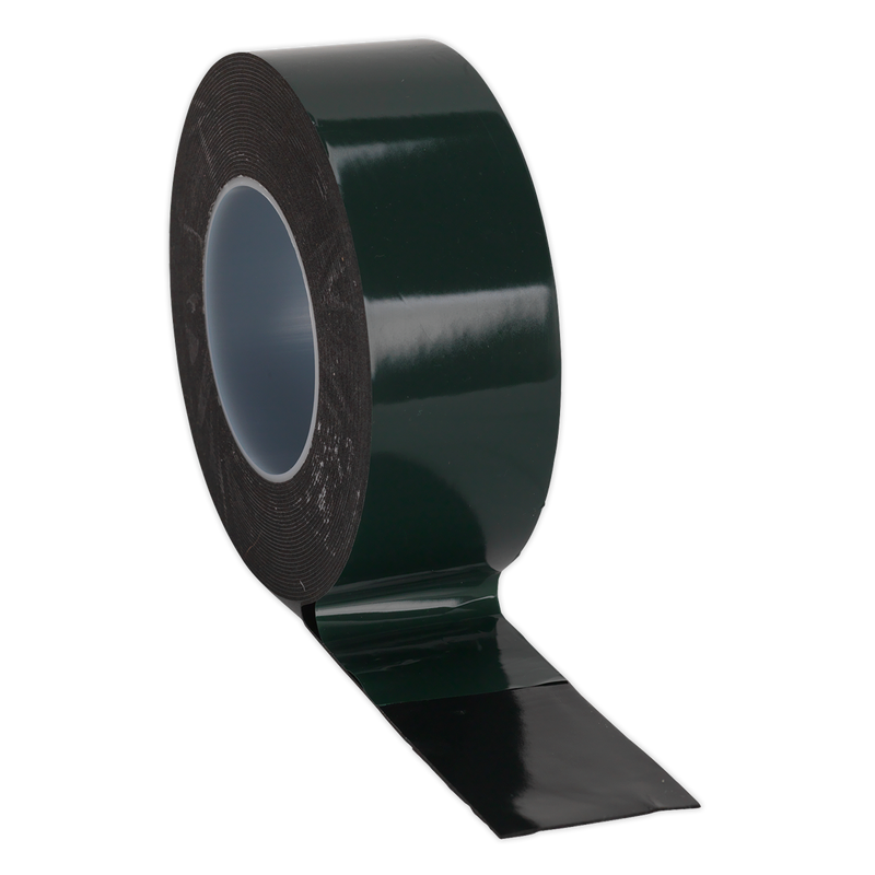 Double-Sided Adhesive Foam Tape 50mm x 10m Green Backing