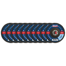 Assorted Grit Flap Discs Zirconium Ø115mm Ø22mm Bore - Pack