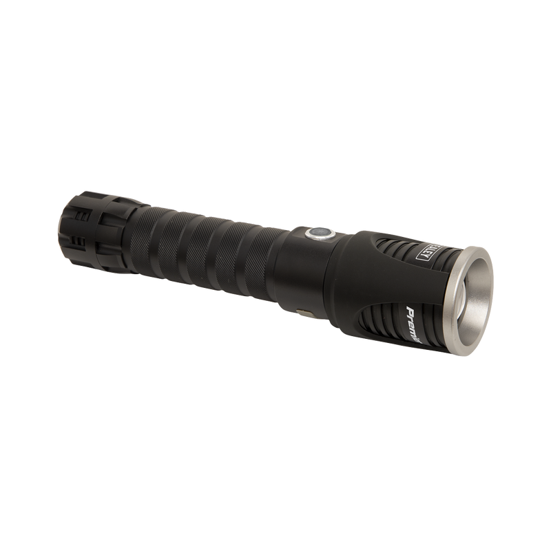 Aluminium Torch 10W CREE* XPL LED Adjustable Focus Rechargea