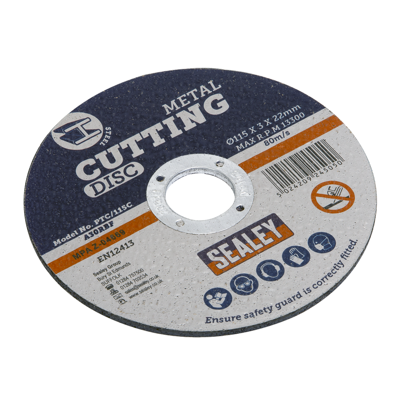 Cutting Disc �115 x 3mm 22mm Bore