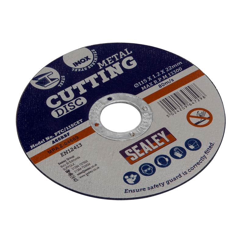 Cutting Disc �115 x 1.2mm 22mm Bore