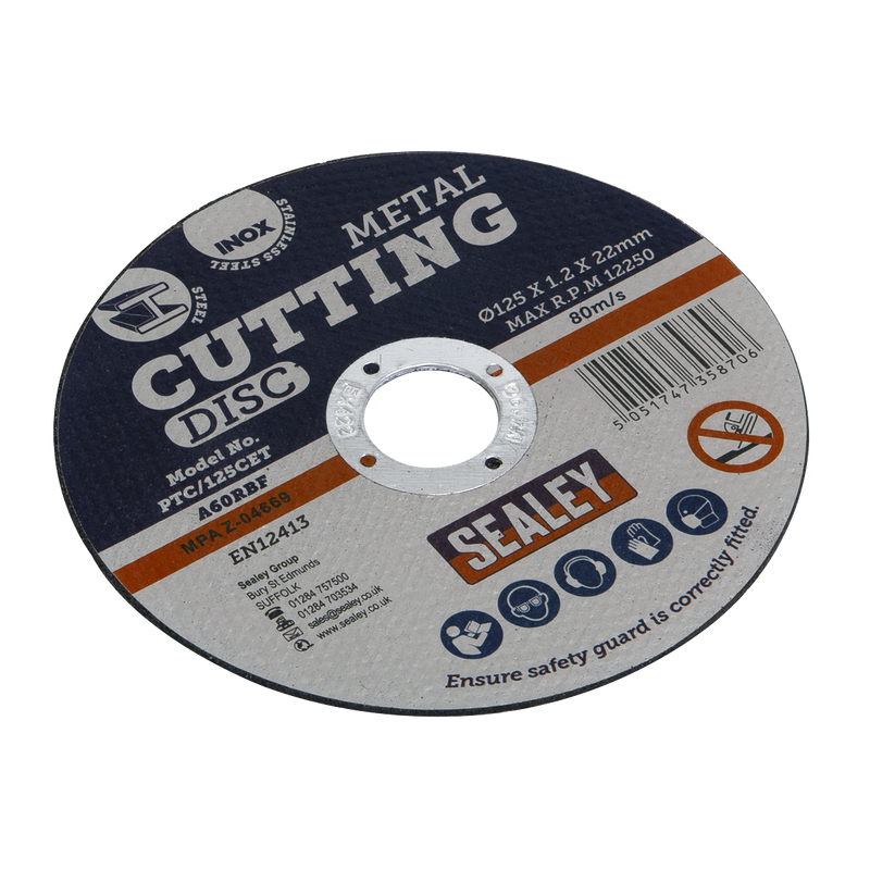 Cutting Disc �125 x 1.2mm 22mm Bore