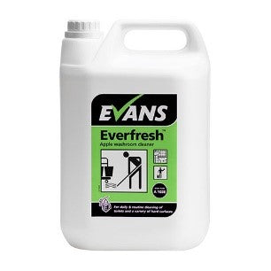 Evans Everfresh Apple Daily Washroom Cleaner 1 X 5ltr