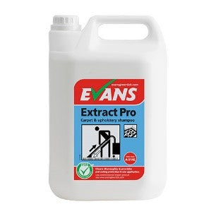 Evans Extract Low Foam Perfumed Carpet Shampoo Pro 1x 5ltr