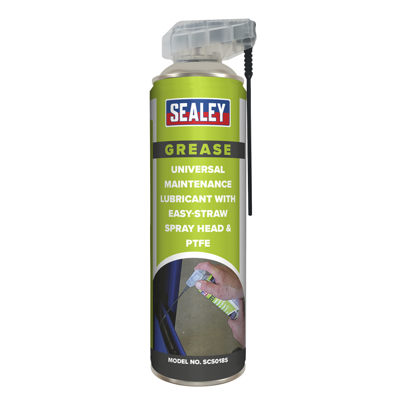 Universal Maintenance Lubricant with Easy-Straw Spray Head &
