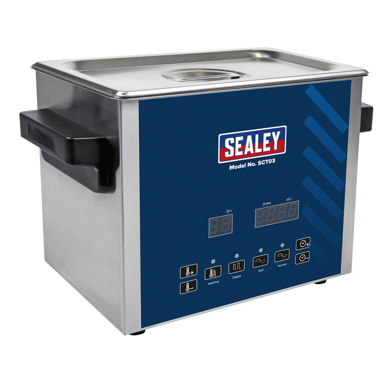 Ultrasonic Parts Cleaning Tank 3L