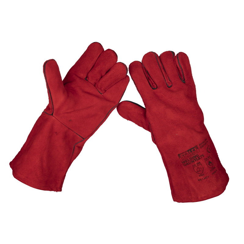 Rigger's Gloves Hide Palm - Pack of 6 Pairs