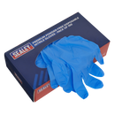 Premium Powder-Free Disposable Nitrile Gloves Large Pack of