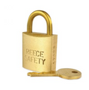 Brass 32mm Body Safety Padlock