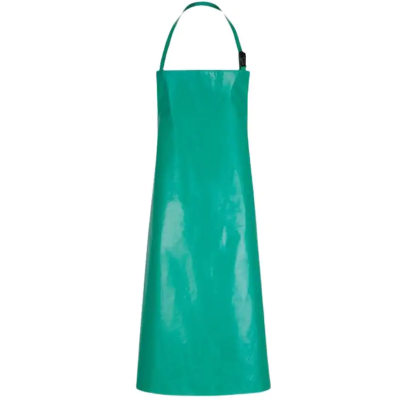 Rubber Chemical Resistant Apron with Ties